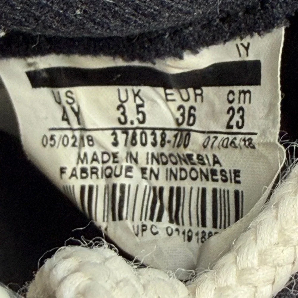 Jordan 11 Retro Concord 378038-100 4Y